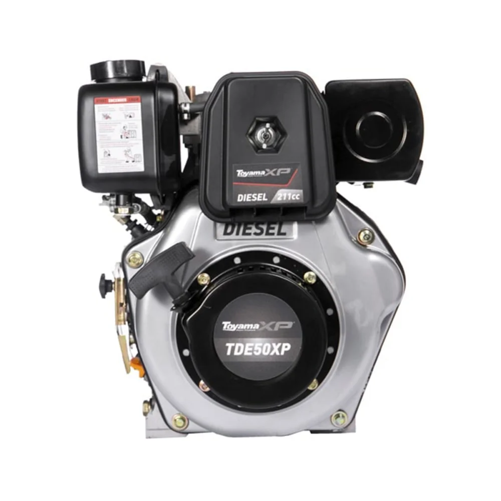 Motor à Diesel 5.0Hp 211Cc Eixo 3/4 Chavetado Partida Manual TDE50XP Toyama