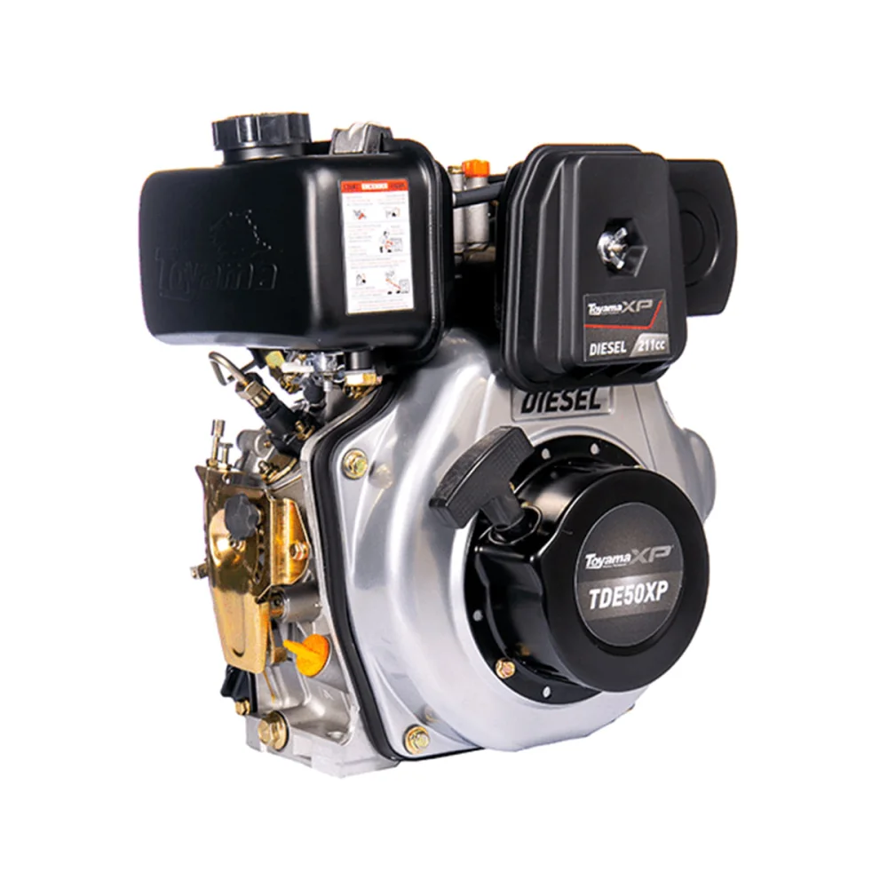 Motor à Diesel 5.0Hp 211Cc Eixo 3/4 Chavetado Partida Manual TDE50XP Toyama