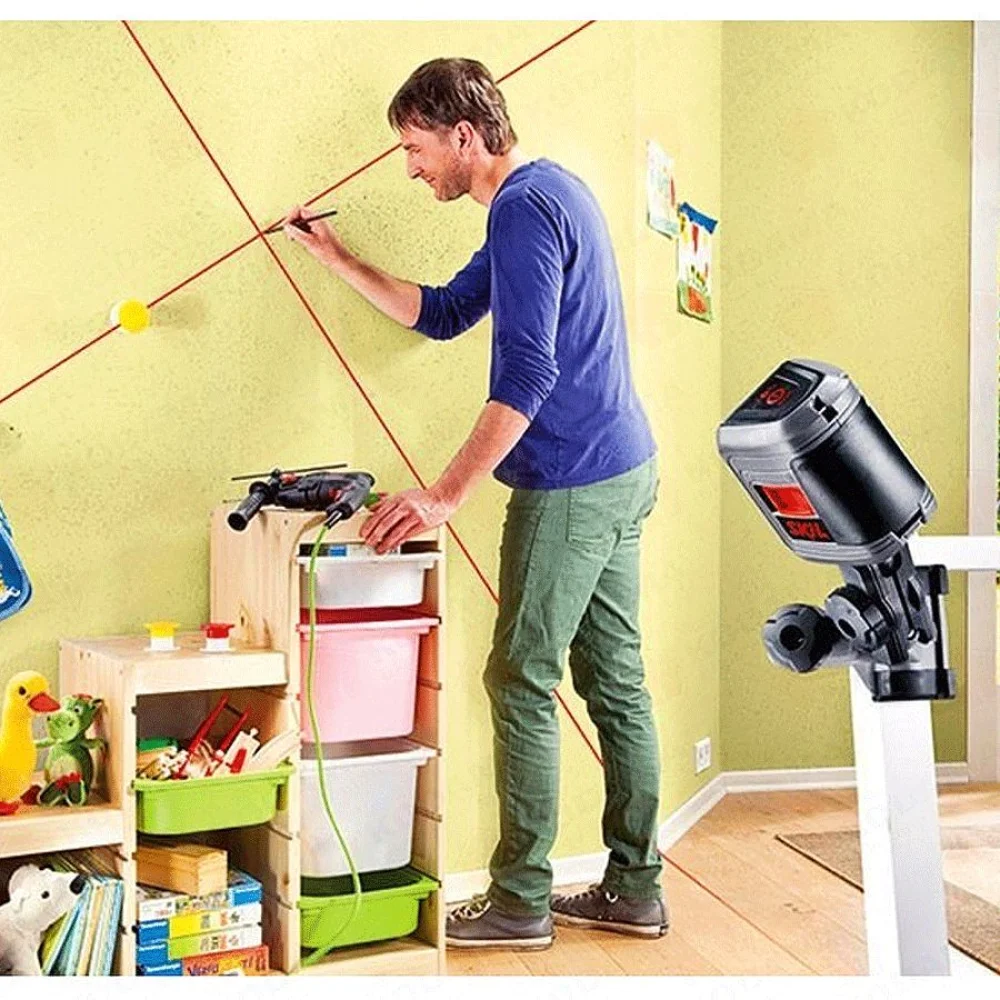 Nível a Laser Linha 10 Metros e Tripé F0150516BC Skil