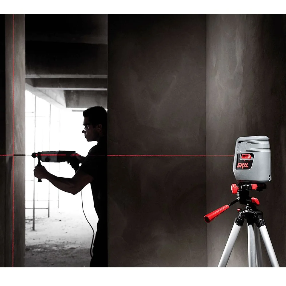 Nível a Laser Linha 10 Metros e Tripé F0150516BC Skil