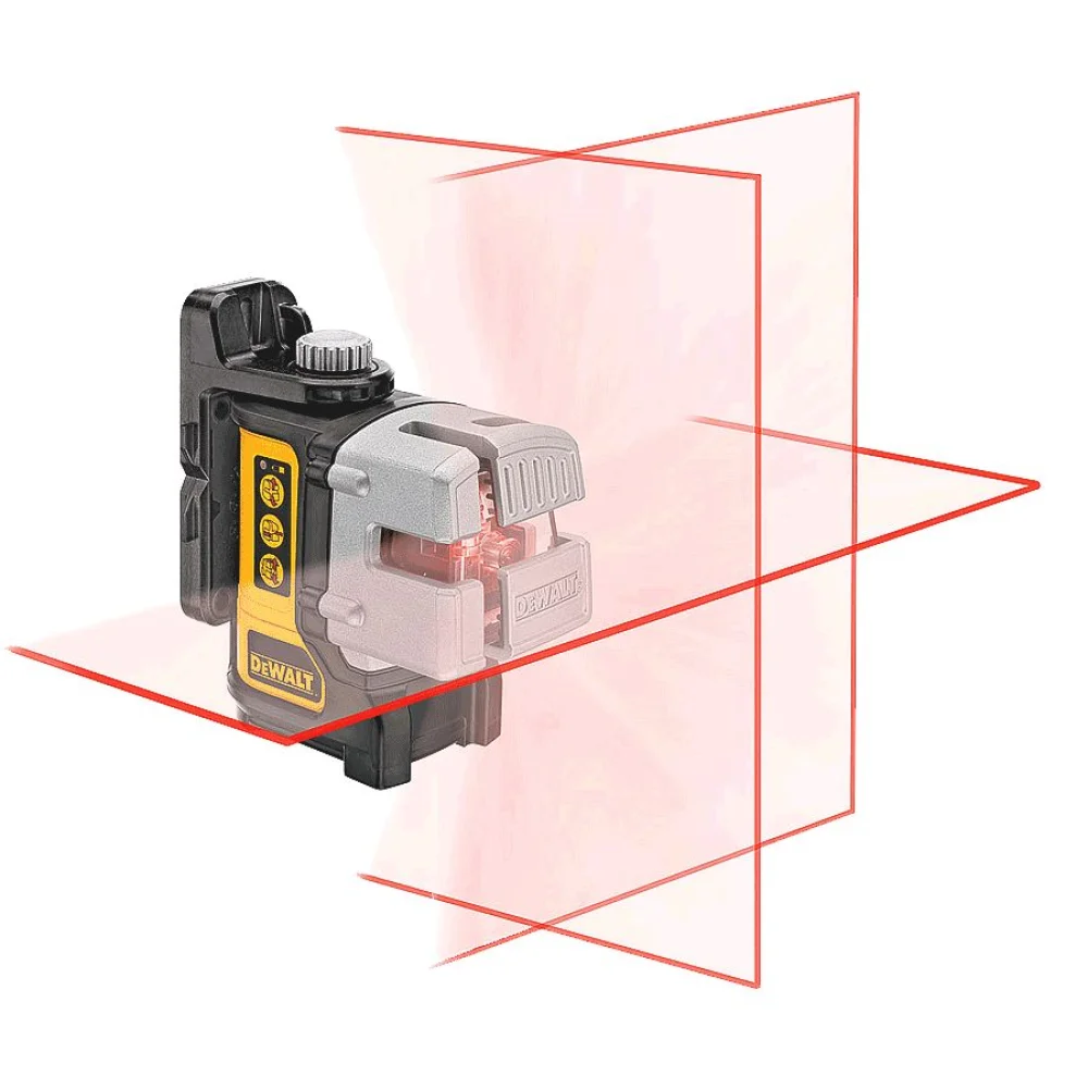 Nível a Laser Pontos em Cruz Nível Automático e Maleta e Base DW089K DeWalt