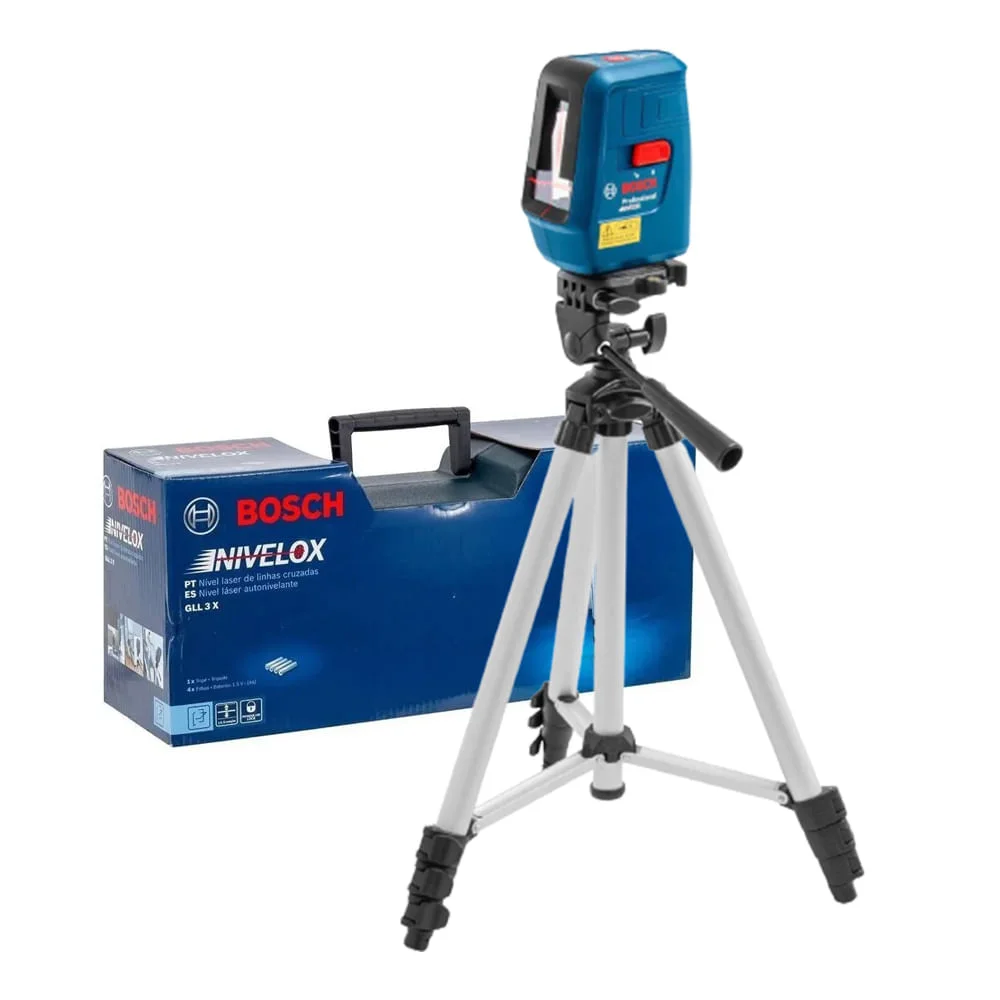 Nível Laser de linhas Nivelox GLL 3X Profissional Bosch