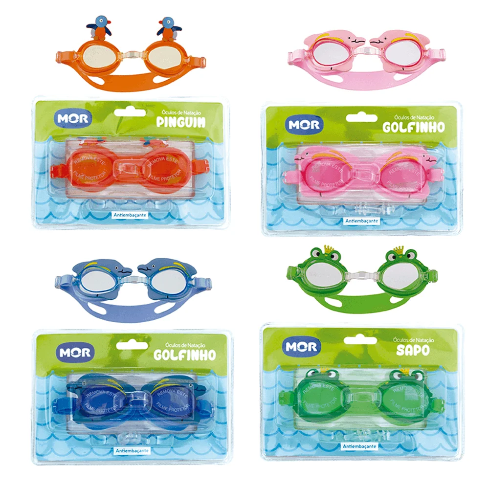 Óculos de Natação Antiembaçante Bichinho 1899 Mor Sortido