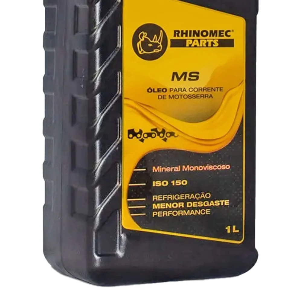 Óleo Lubrificante Mineral Rhinomec-Ms para Corrente de Motosserra Iso Vg 150 Tekna 1 Litro
