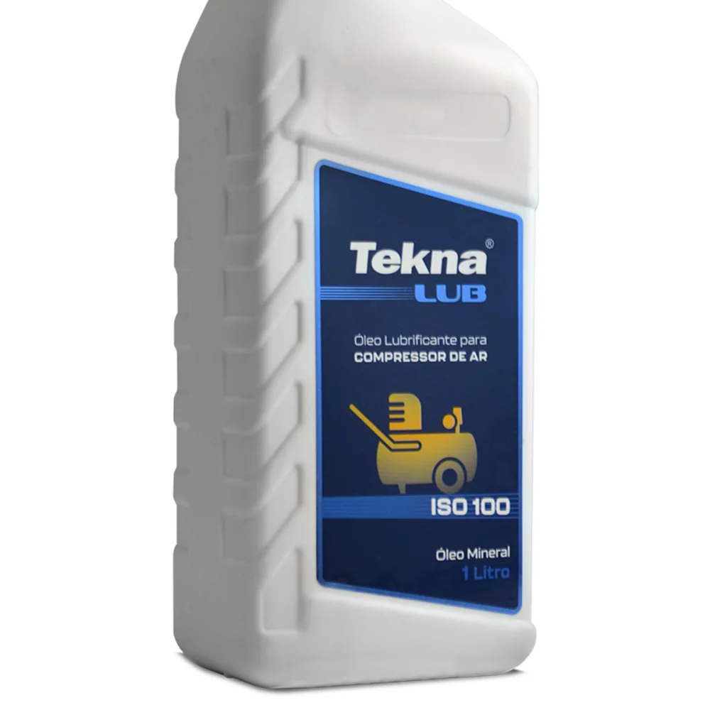 Óleo Lubrificante para Compressores de Ar ISO VG100 Tekna 1000ml