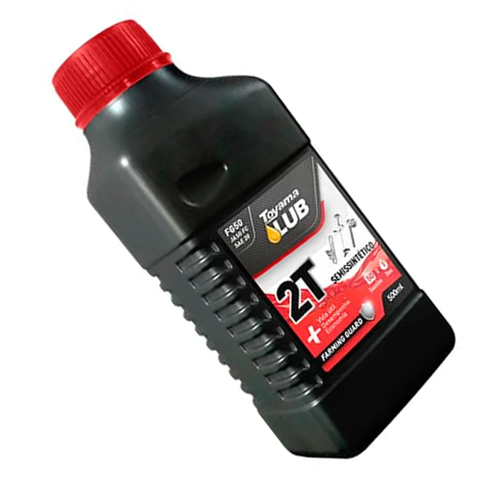 Óleo Lubrificante para Motores 2T Jaso FC Semissintéticos 902-002 Toyama 500ml