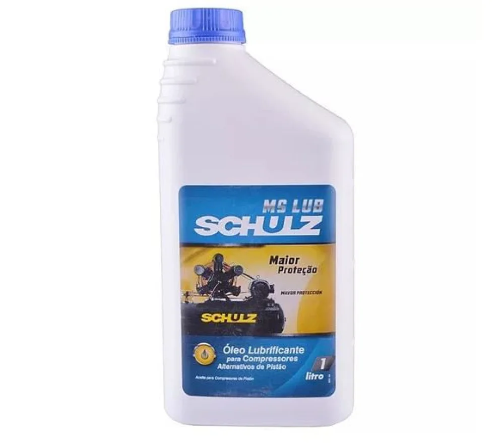 Óleo MS Lub Lubrificante Mineral à Base de Petróleo 010.0011-0 Schulz 1 Litro