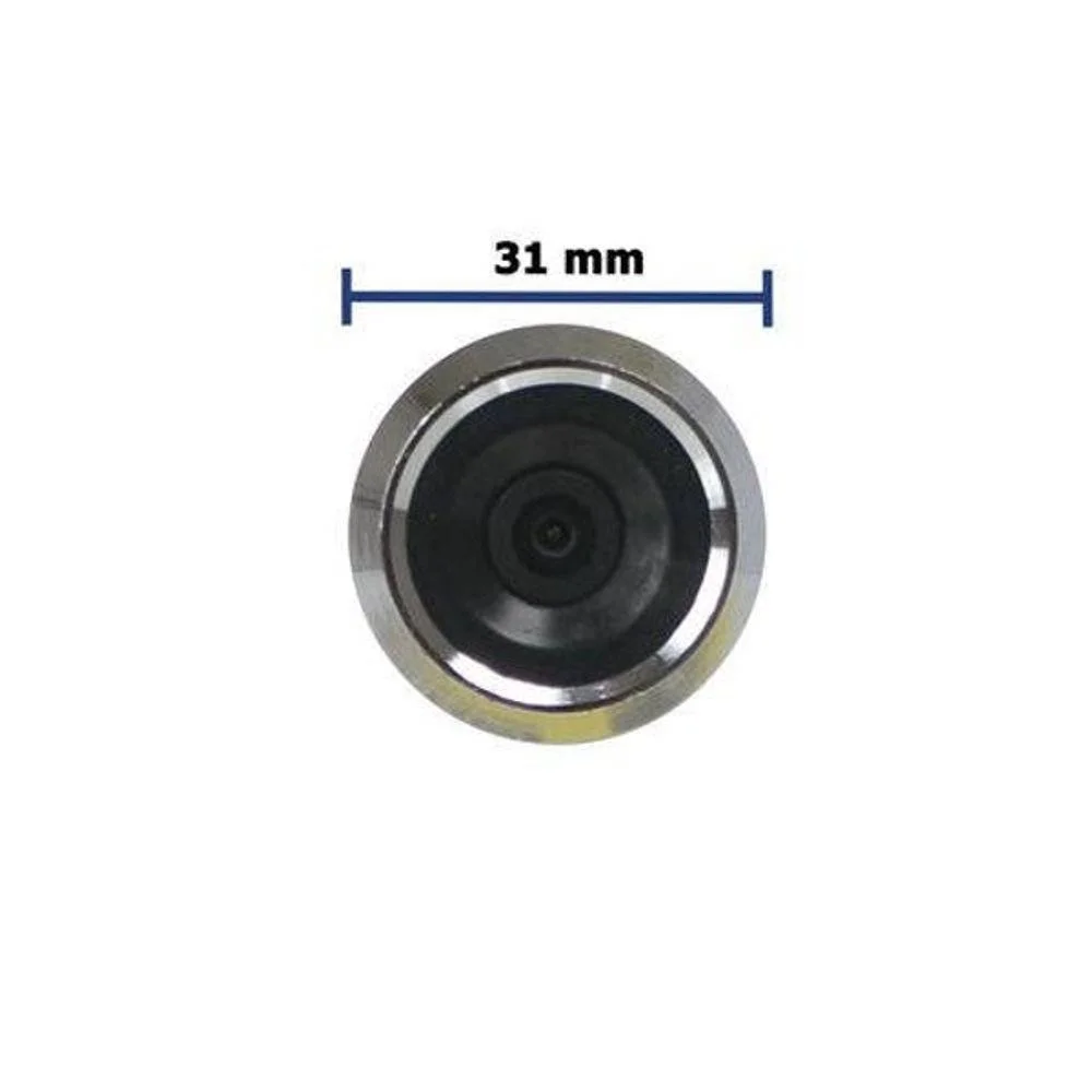 Olho Mágico Digital Real View Sem Gravação JY8032 Yale Prata