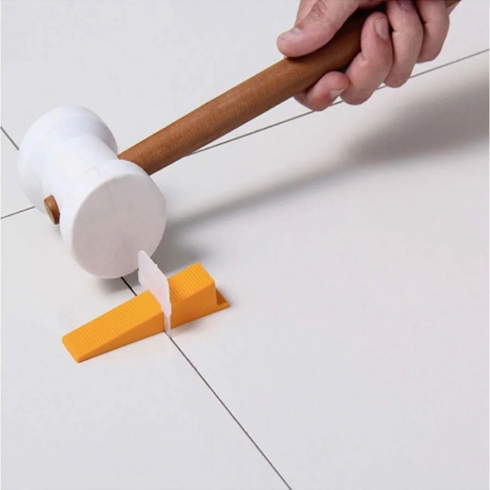 Pacote com 100 Cunhas Slim para Nivelamento de Revestimentos 61538 Cortag