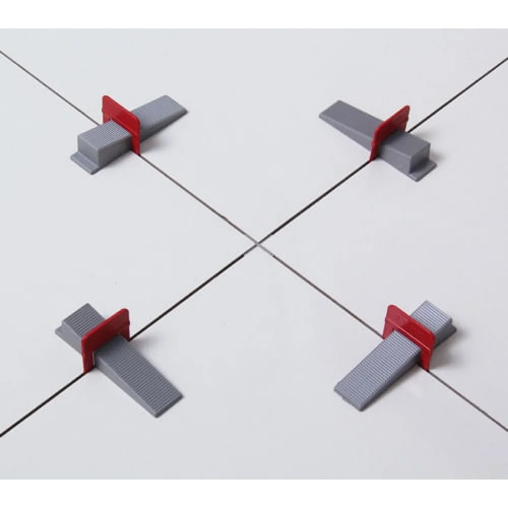 Pacote com 100 Espaçadores Nivelador Slim - Cortag