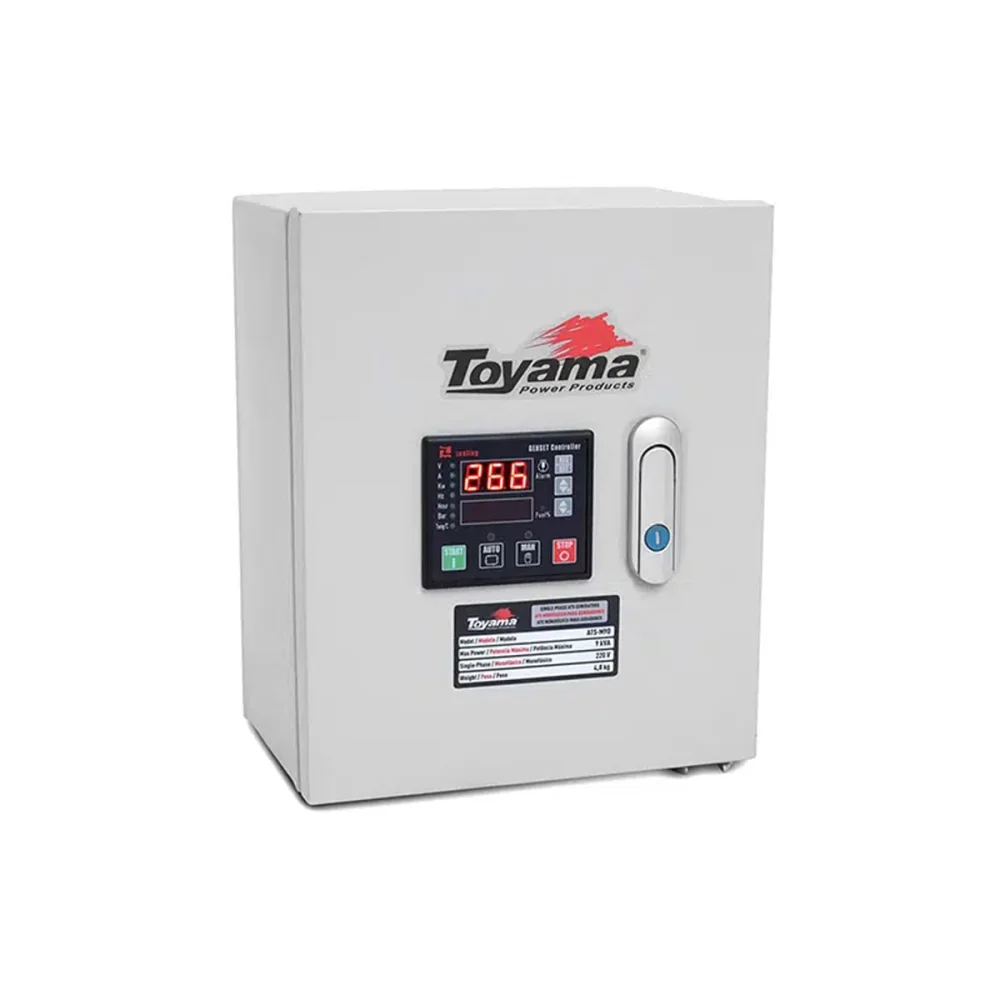 Painel Ats Toyama Ats-M9D para Geradores TDG7500 e TDG8500 Serie XP