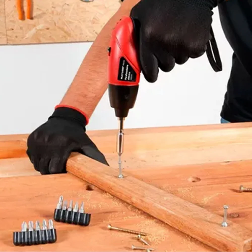 Parafusadeira à Bateria 48V Duplo Sentido Led com Acessórios HO031 Multilaser