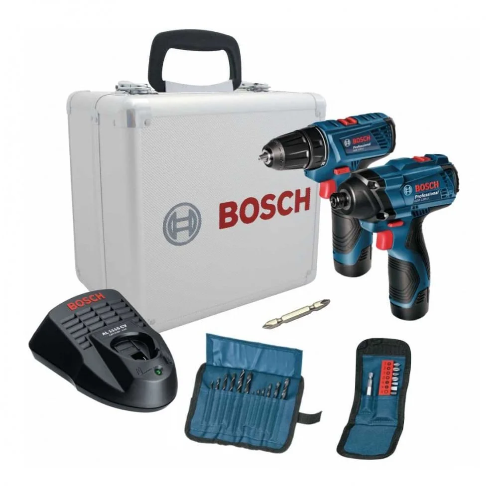 Parafusadeira Chave de Impacto à Bateria 12V e Maleta GDR120-Li Bosch