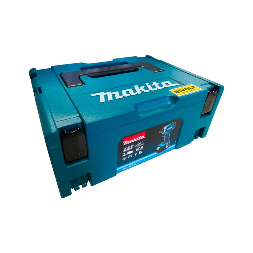 Parafusadeira de Impacto à Bateria 18V DTD152RFJ1 Makita