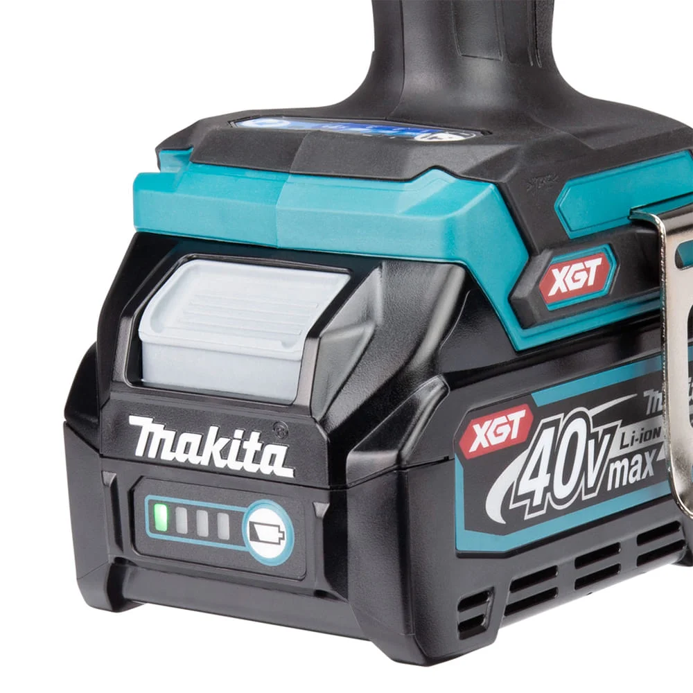 Parafusadeira de Impacto à Bateria 40V XGT 25 Ah TD001GD201 Makita