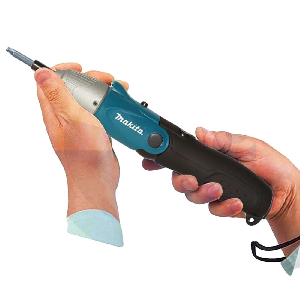 Parafusadeira Dobrável à Bateria 48V 1/4 Pol com Maleta de Acessórios Makita