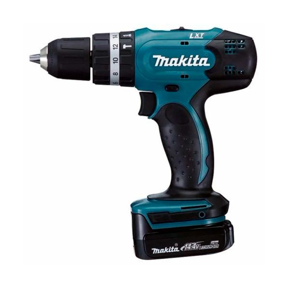 Parafusadeira e Furadeira à Bateria e 2 Baterias 14.4V BDF343RFE Makita 110 Volts