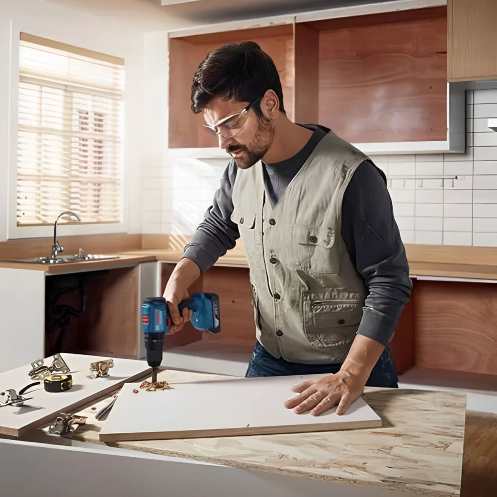 Parafusadeira e Furadeira à Bateria e 2 Baterias 18V e Maleta GSB 185-Li Bosch