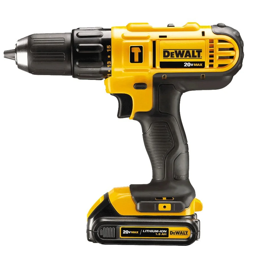 Parafusadeira e Furadeira de Impacto à Bateria 13mm 20V Max DCD776LC1 DeWalt