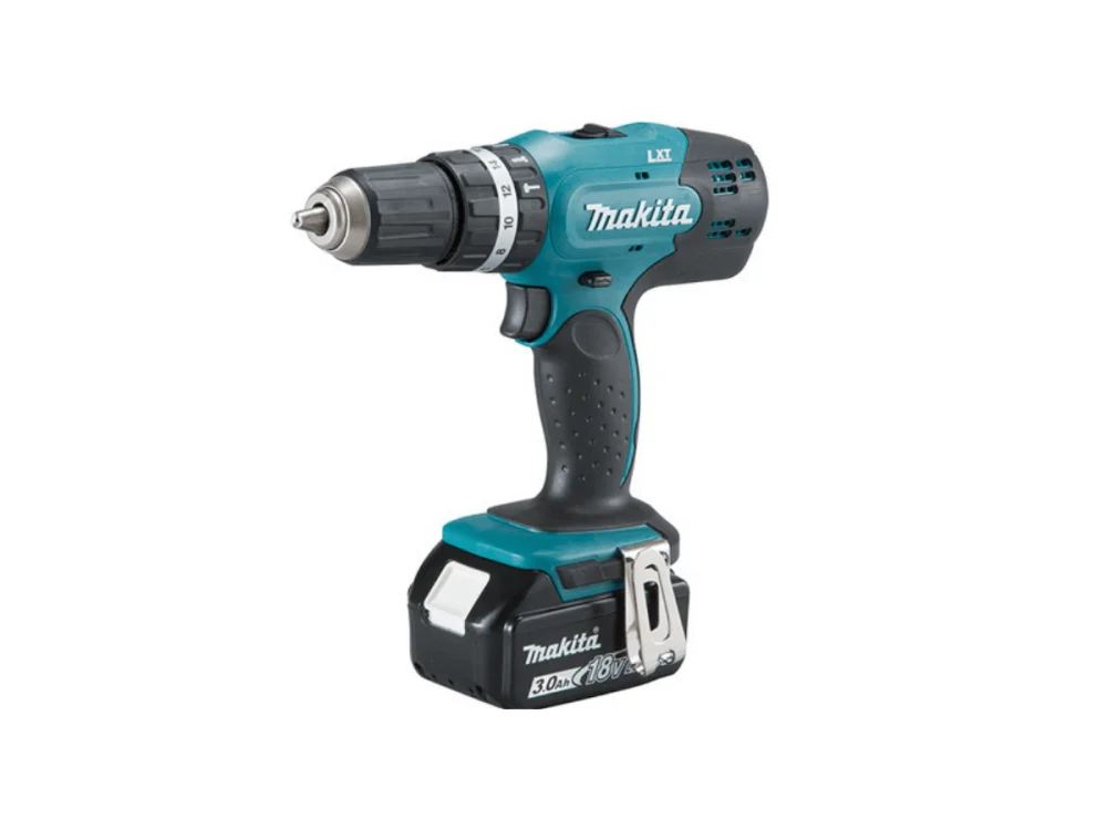 Parafusadeira e Furadeira de Impacto à Bateria 13mm DHP453SFX8 Makita