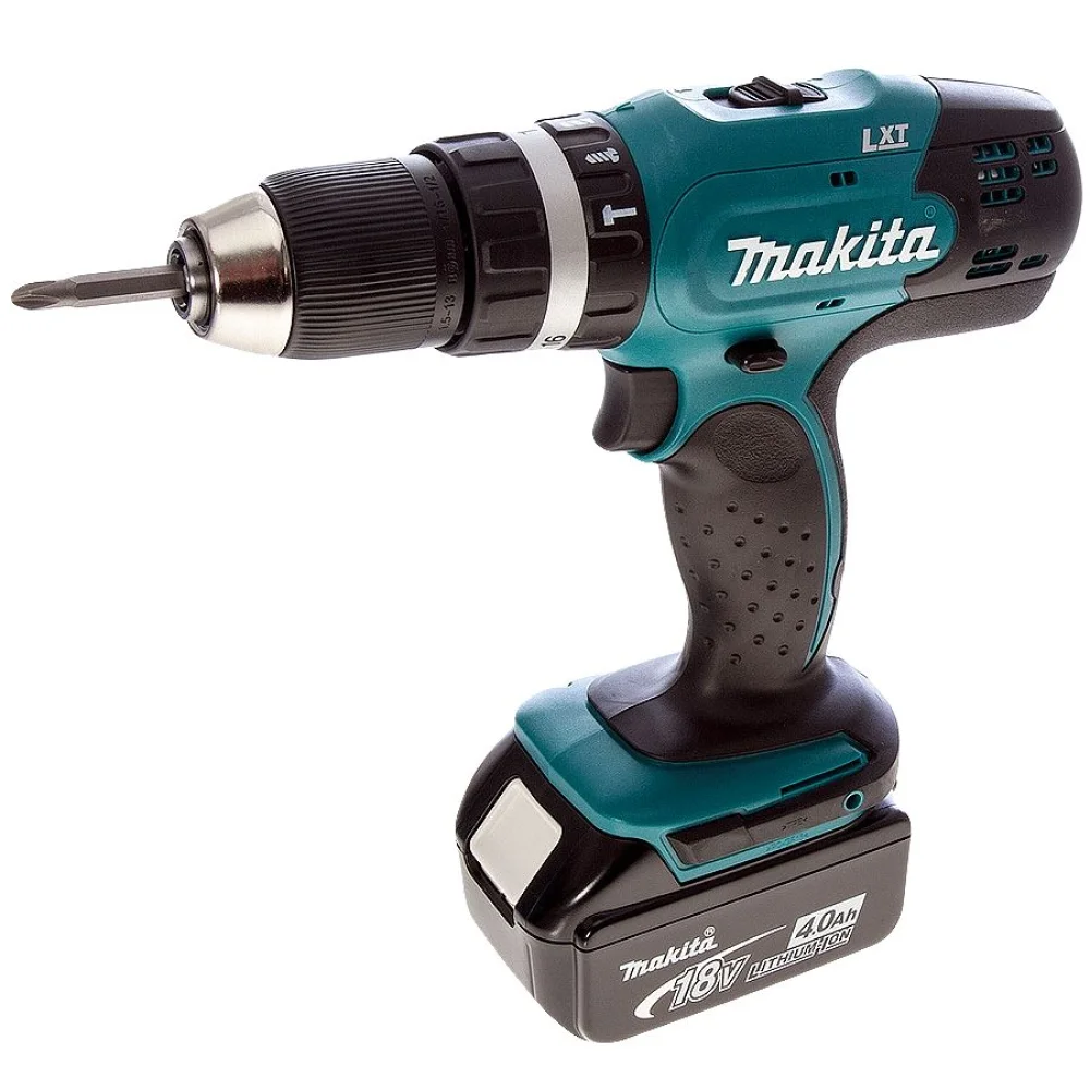 Parafusadeira e Furadeira de Impacto à Bateria 18V DHP453SHE Makita