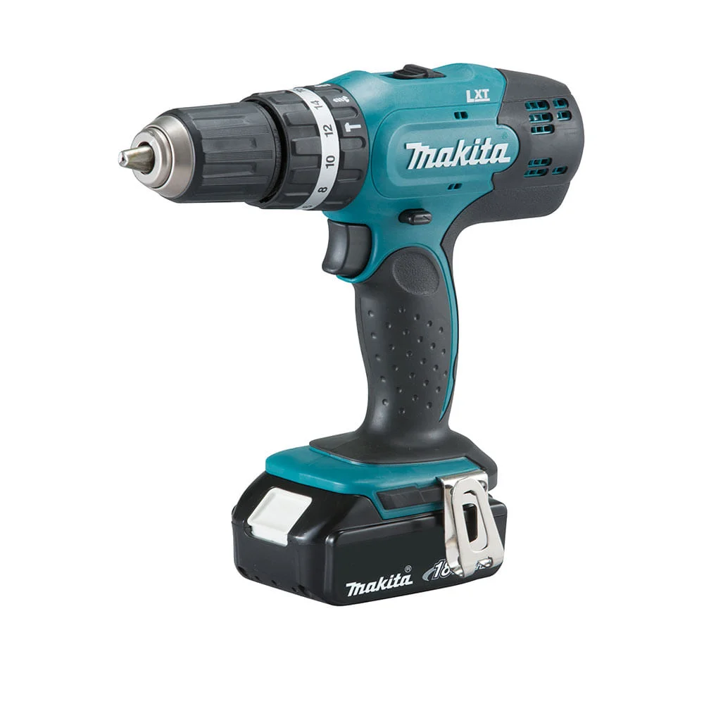 Parafusadeira e Furadeira de Impacto à Bateria 18V DHP453SYE Makita