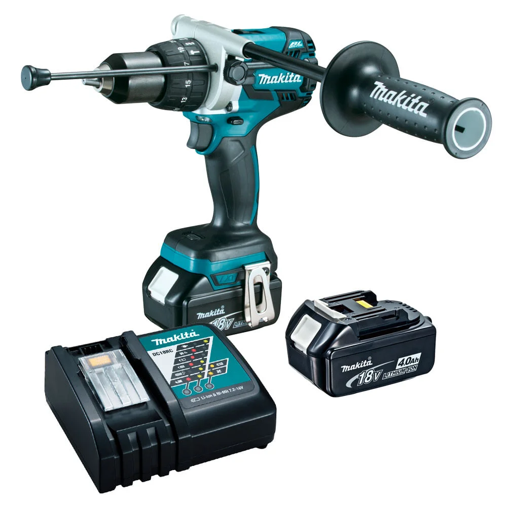 Parafusadeira e Furadeira de Impacto à Bateria 18V DHP481RME Makita