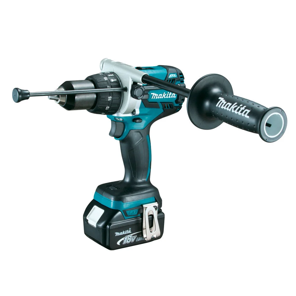 Parafusadeira e Furadeira de Impacto à Bateria 18V DHP481RME Makita