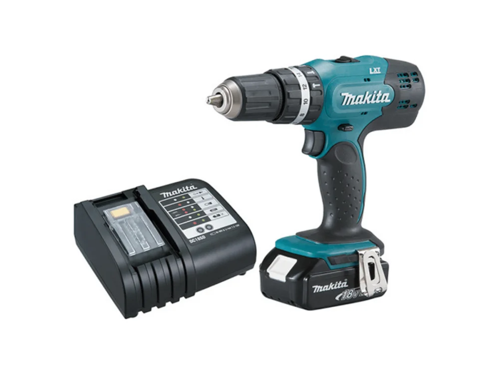 Parafusadeira e Furadeira de Impacto à Bateria DHP453X10 Makita