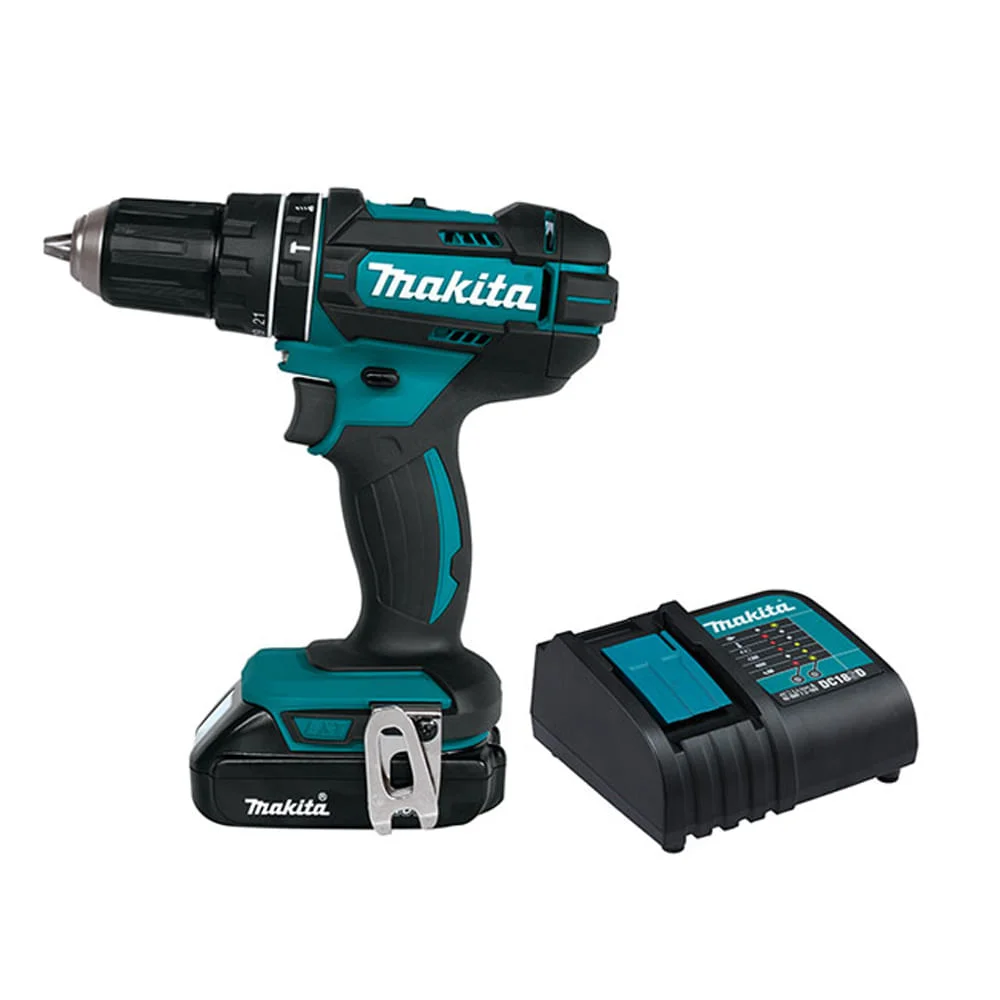 Parafusadeira e Furadeira de Impacto à Bateria DHP482SY P Makita