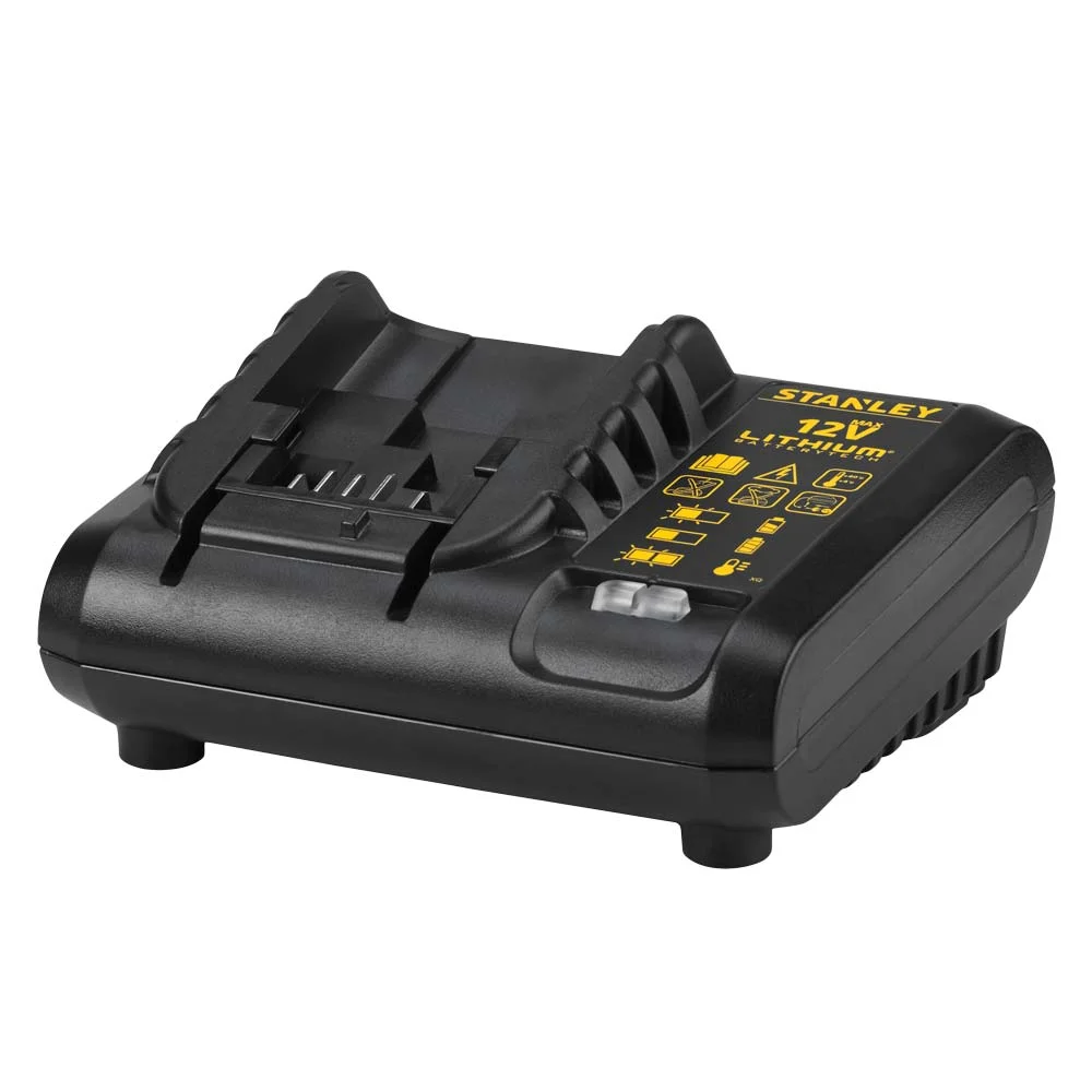 Parafusadeira e Furadeira de Impacto Ion Litio 12V 2 Baterias Bivolt SCH12S2K-BR Stanley