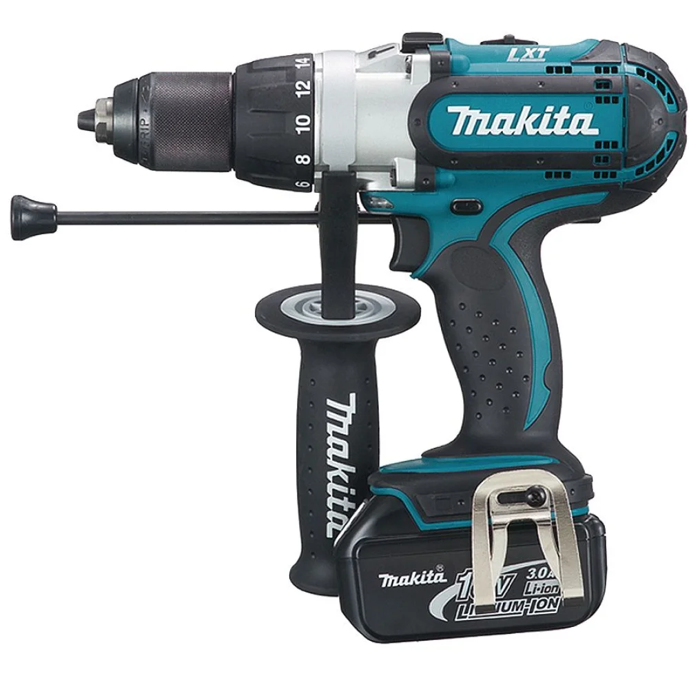 Parafusadeira e Furadeira Impacto à Bateria 13mm 18V DHP451RFE Makita