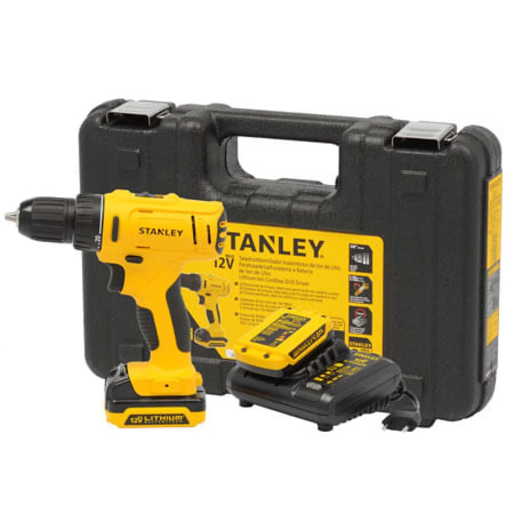 Parafusadeira e Furadeira Í Litio 12v SCD12S2K Stanley