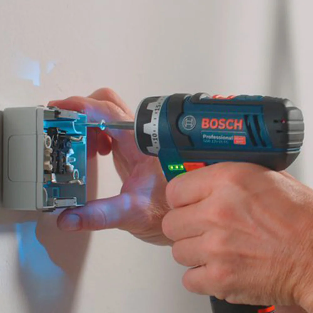 Parafusadeira Furadeira à Bateria GSR 12V-15 Professional FC Bosch Bivolt