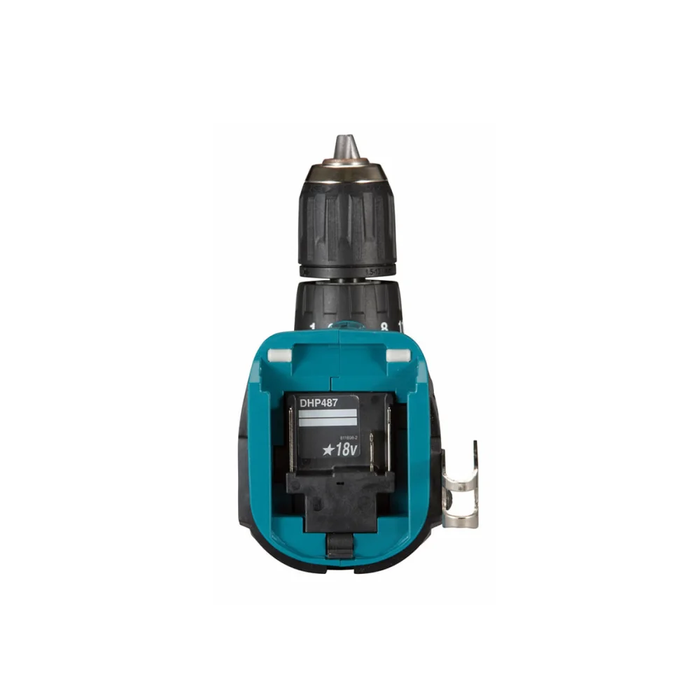 Parafusadeira Furadeira de Imapcto à Bateria 18V 2.0Ah e Maleta DHP487RAJ Makita