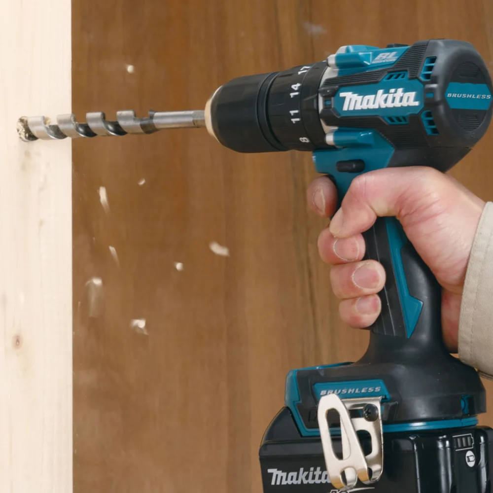 Parafusadeira Furadeira de Imapcto à Bateria 18V 2.0Ah e Maleta DHP487RAJ Makita