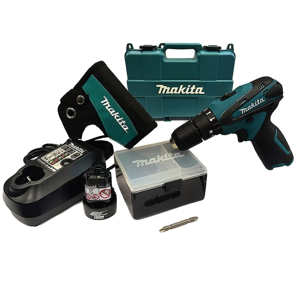 Parafusadeira Furadeira de Impacto à Bateria 10mm 12V HP330DWE Makita