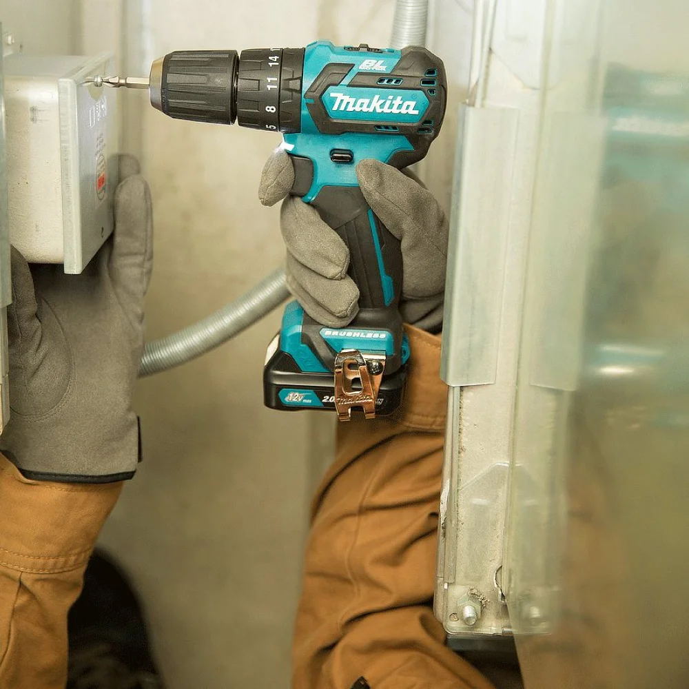 Parafusadeira Furadeira de Impacto à Bateria 12V 10mm HP332DSAE Makita