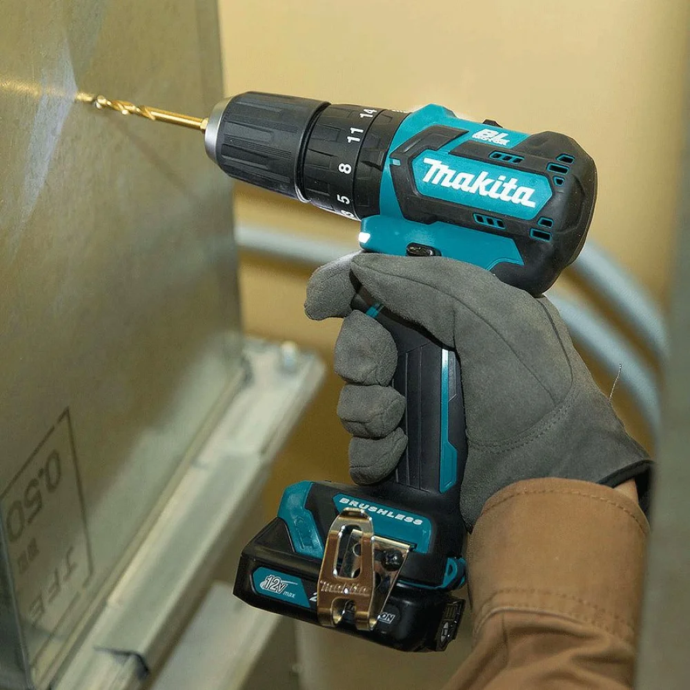 Parafusadeira Furadeira de Impacto à Bateria 12V 10mm HP332DSAE Makita