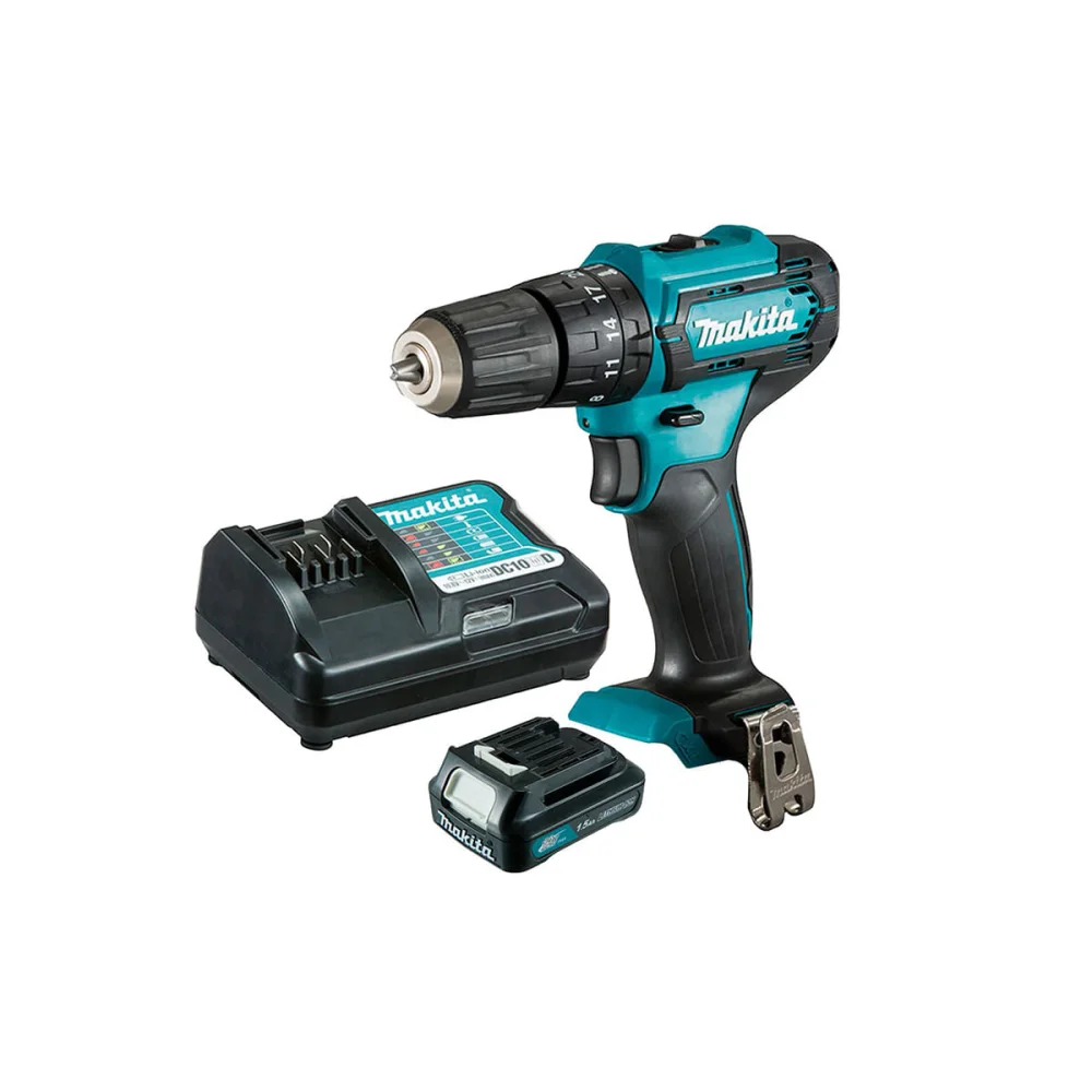 Parafusadeira Furadeira de Impacto à Bateria 12V HP333DWYX3 Makita - Outlet