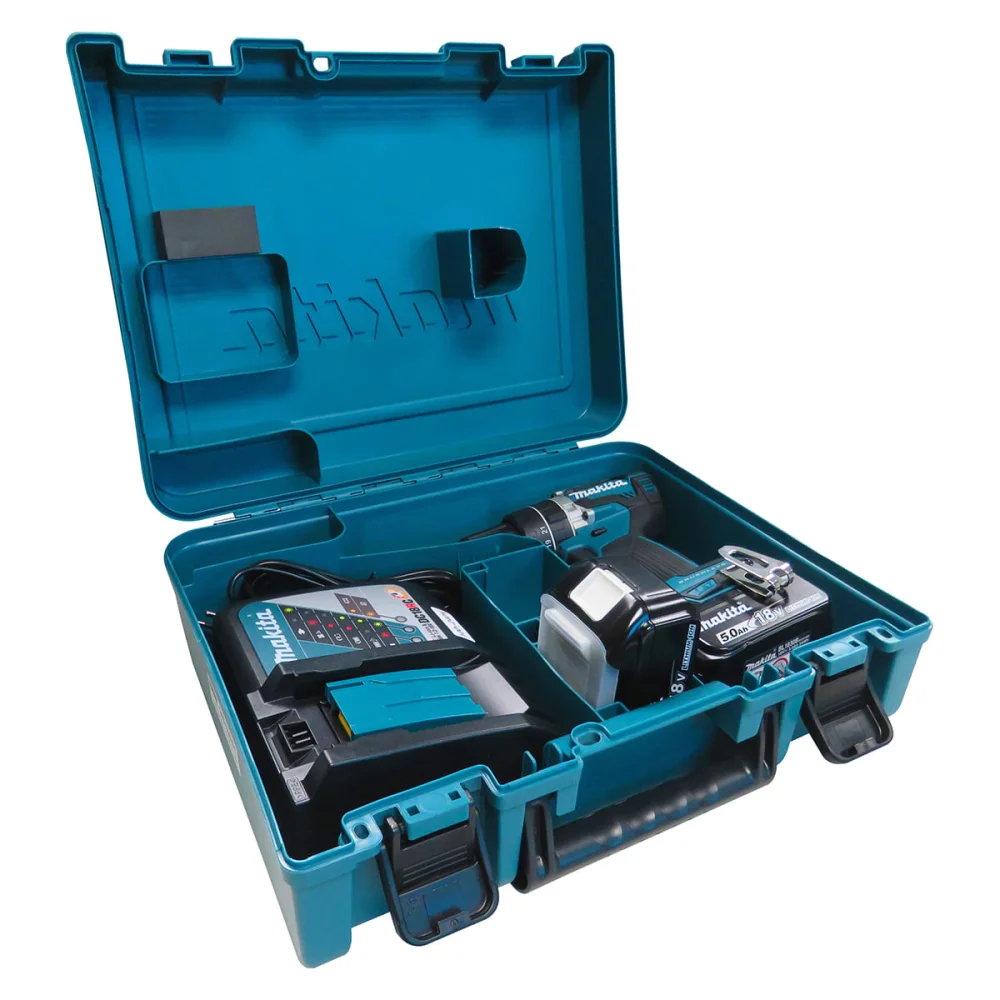 Parafusadeira Furadeira de Impacto à Bateria 18V DHP484RTE Makita