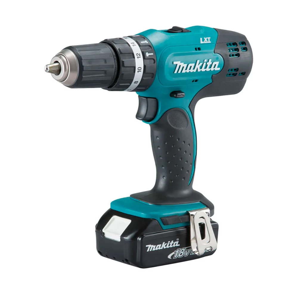 Parafusadeira Furadeira de Impacto à Bateria DHP453X10 - P Makita