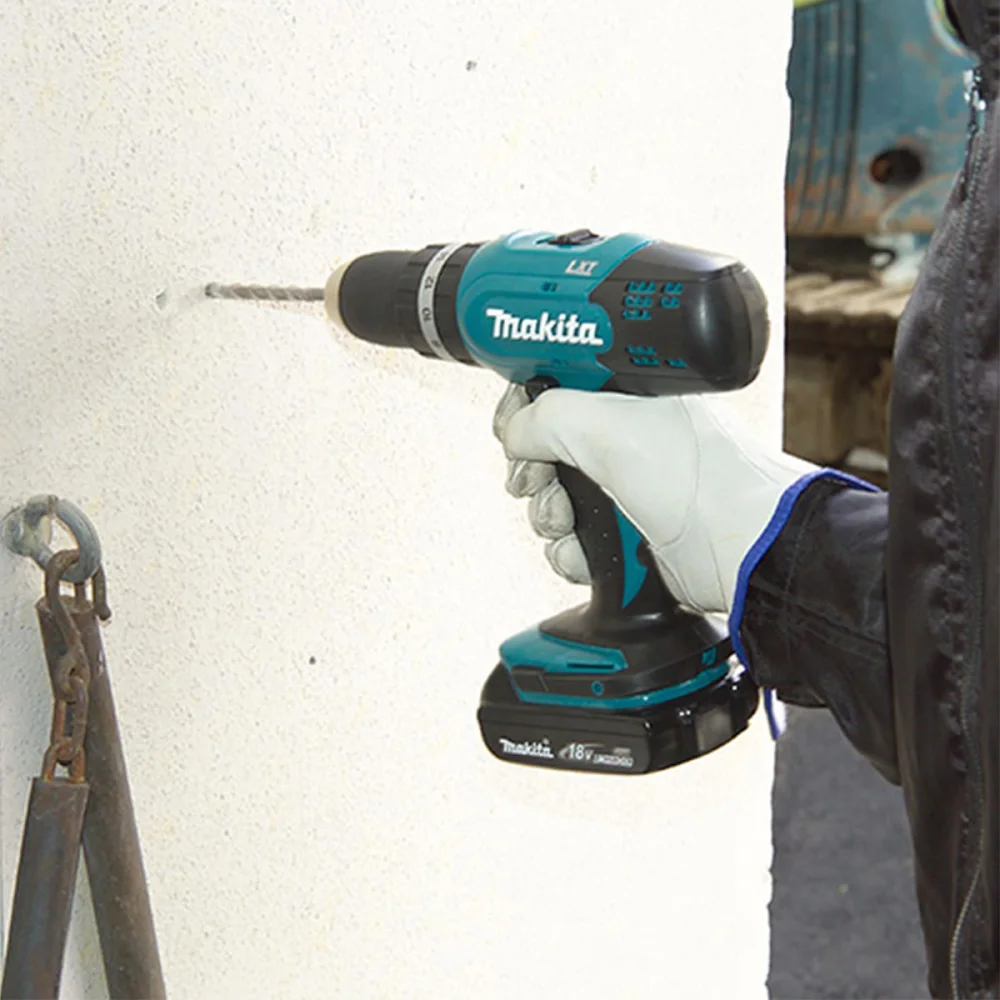 Parafusadeira Furadeira de Impacto à Bateria DHP453X10 - P Makita