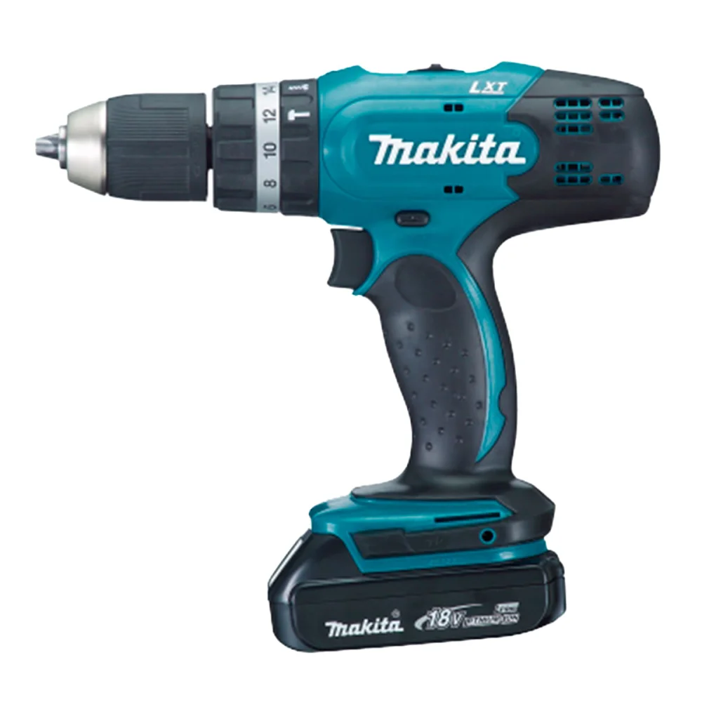 Parafusadeira Furadeira de Impacto à Bateria e 2 Baterias 18V DHP453Y001 Makita