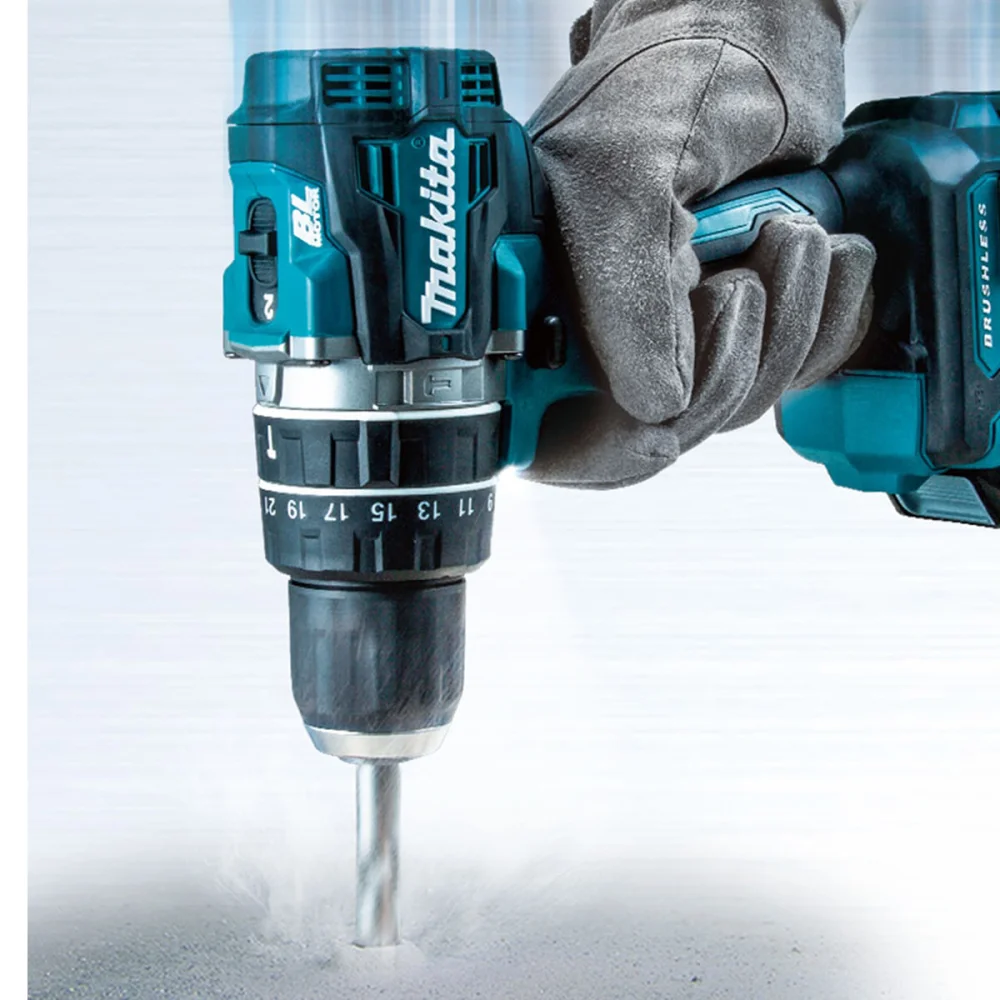 Parafusadeira Furadeira de Impacto à Bateria Não acompanha 40V HP002GZ Makita