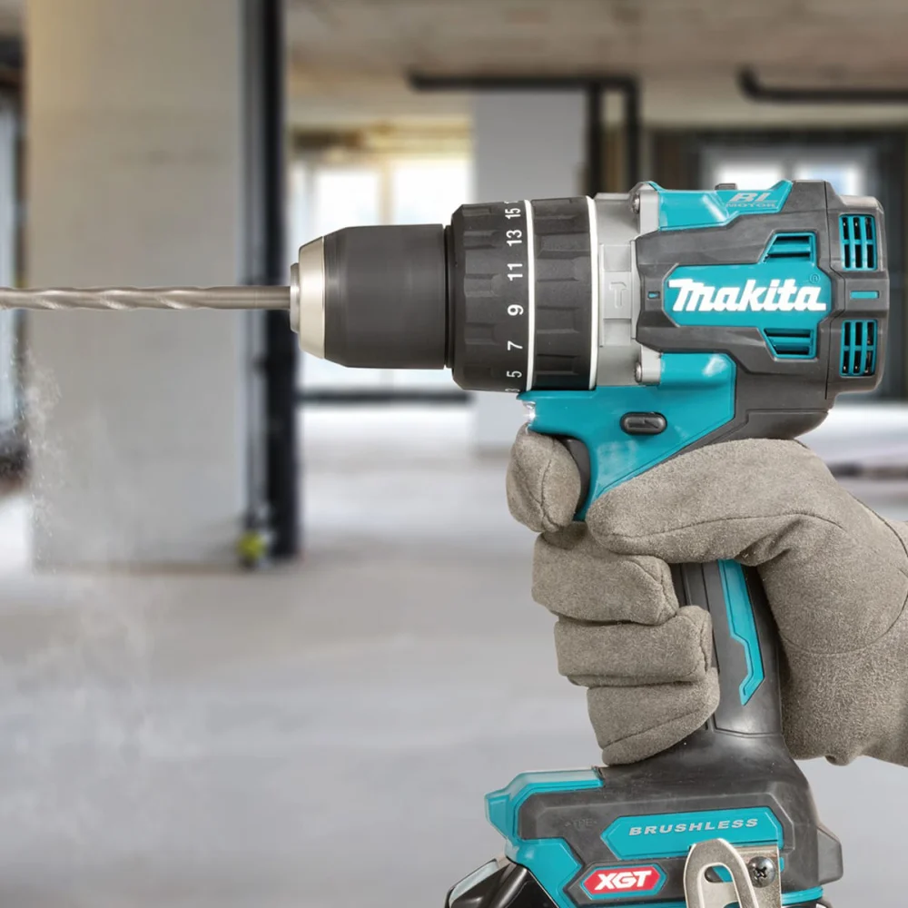 Parafusadeira Furadeira de Impacto à Bateria Não acompanha 40V HP002GZ Makita