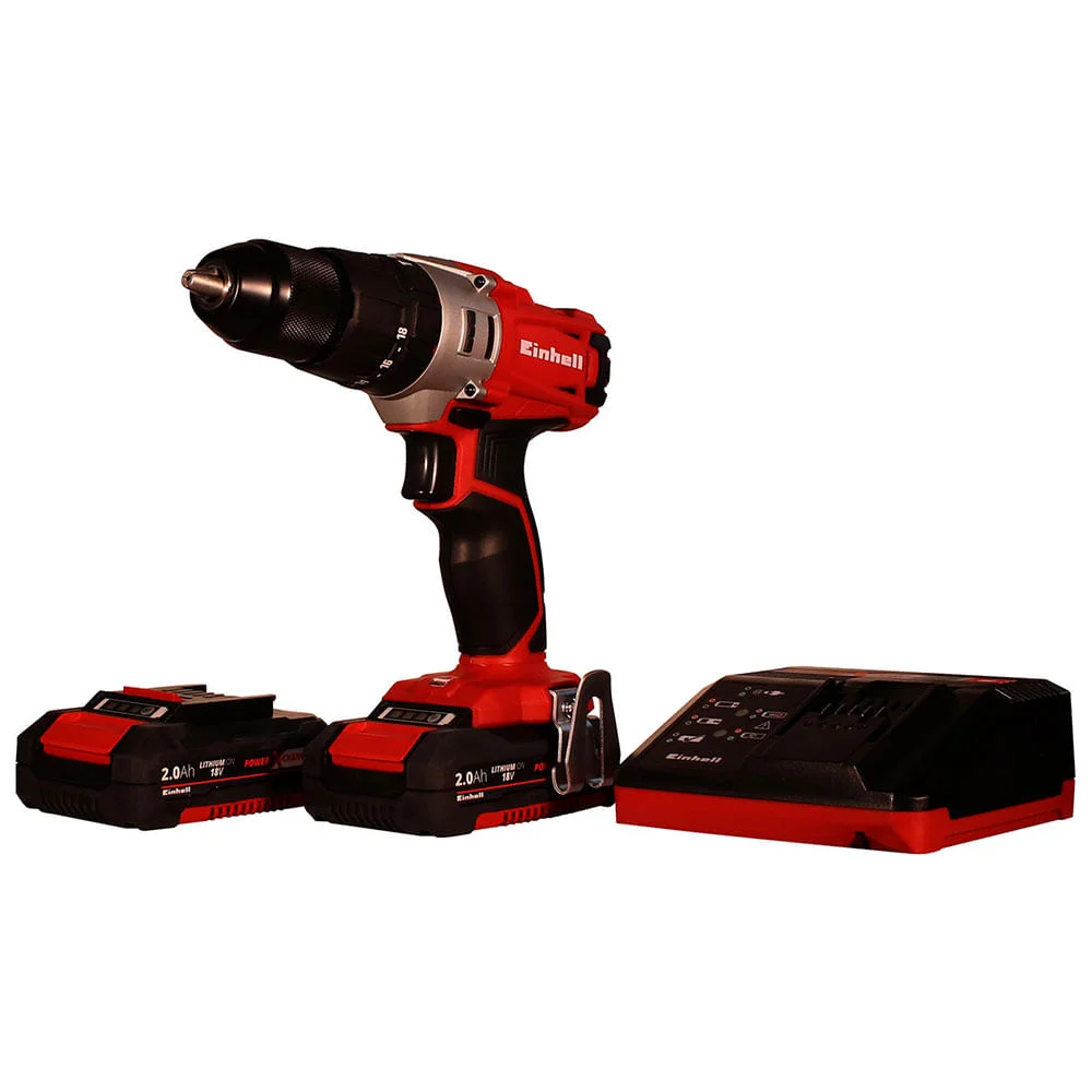 Parafusadeira Furadeira de Impacto à Bateria TE-CD 18/2 LI-I 2B Einhell