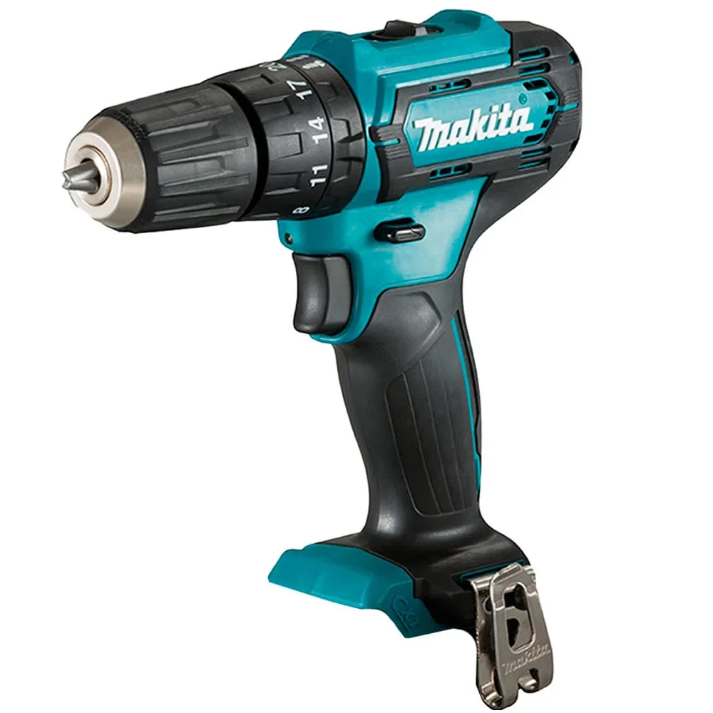 Parafusadeira Furadeira de Impacto HP333DWYX3 Makita com 1Bat Carreg 5Brocas