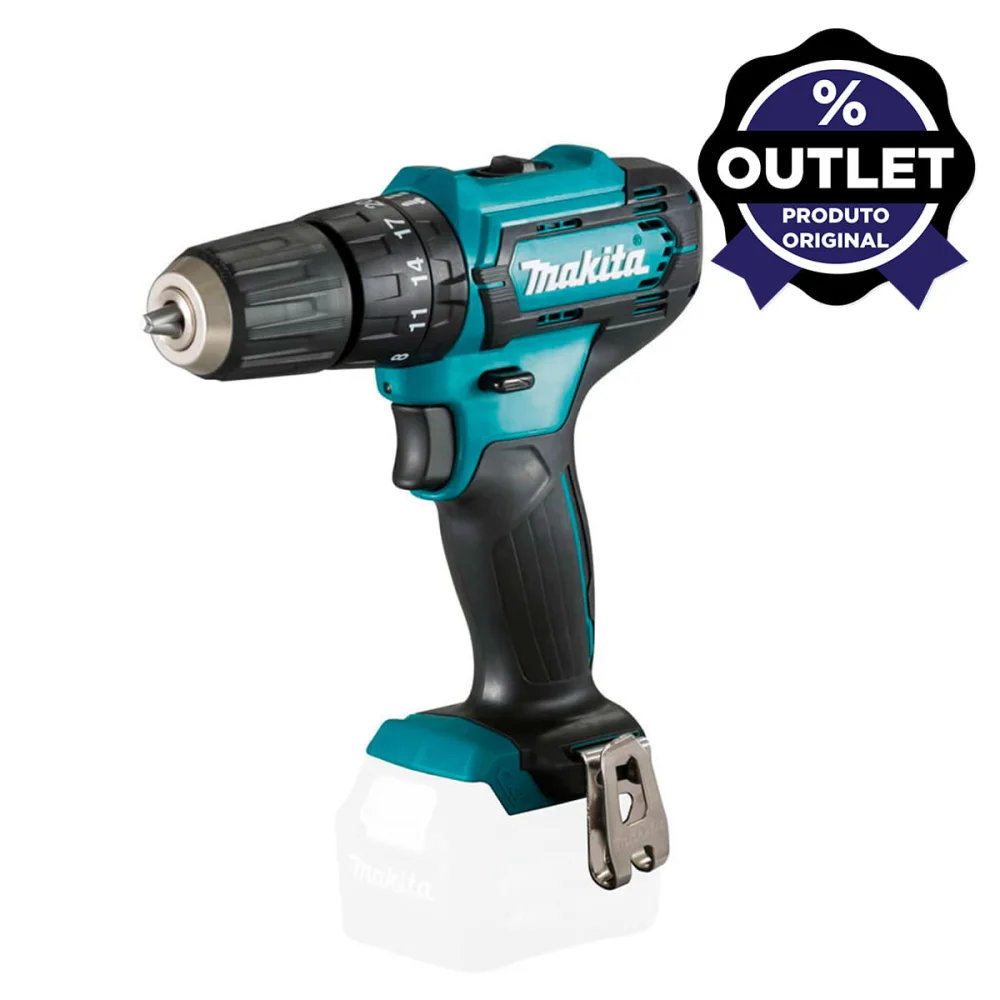 Parafusadeira Furadeira Impacto 10mm à BateriaNão acompanhaHP333DZ Makita - Outlet