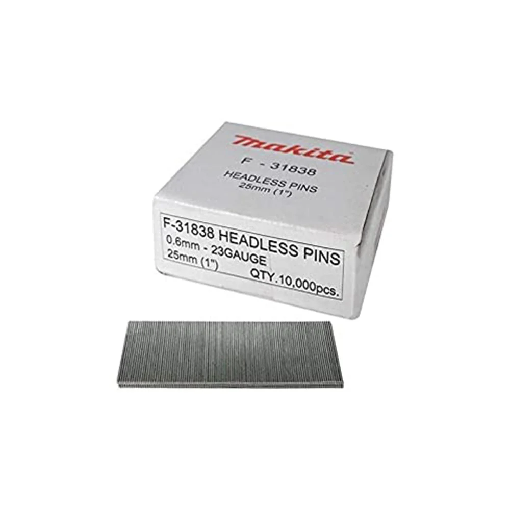 Pinos para Pinador 25mm com 10.000 Peç F-31838 Makita